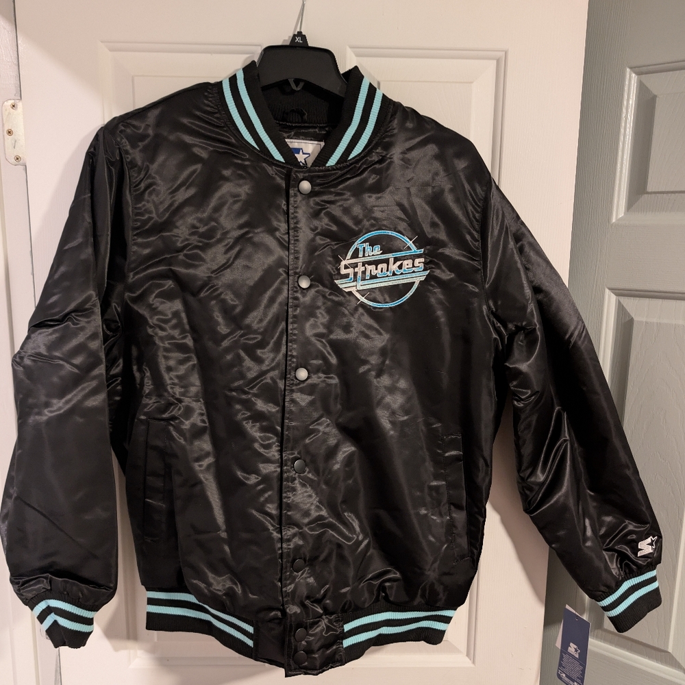 NEW The Strokes Starter Jacket XL Julian Casablancas And The Voidz Jersey Shirt